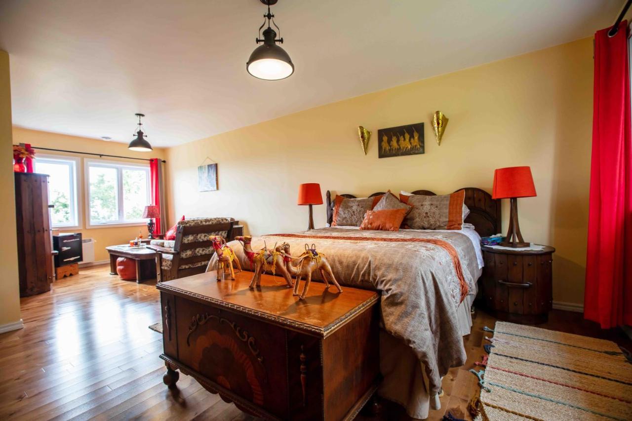 B&B Panorama St-Pierre-de-l'Île-d'Orléans Bagian luar foto