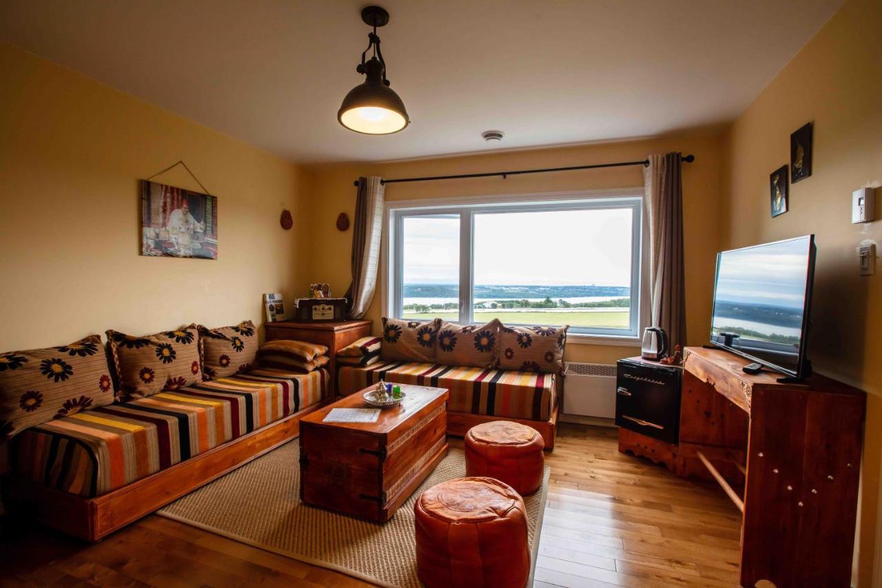 B&B Panorama St-Pierre-de-l'Île-d'Orléans Bagian luar foto